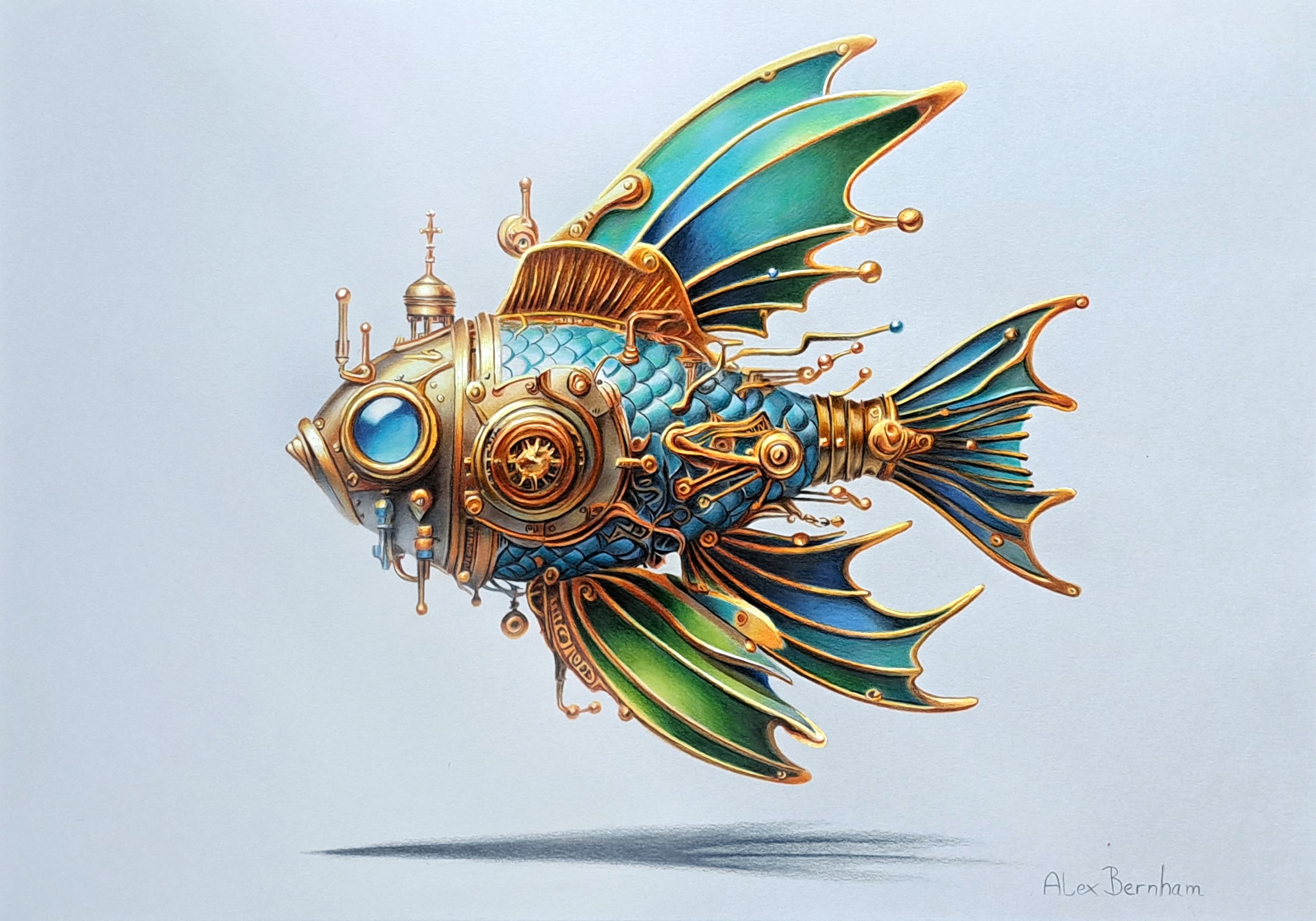 Mr Steamfin by Alex Bernham