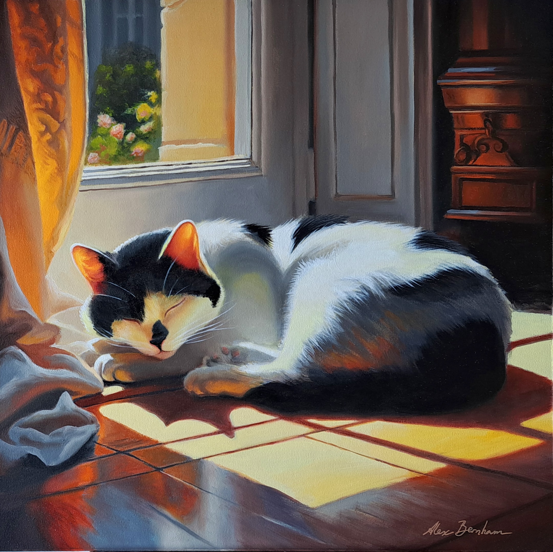 Afternoon Nap by Alex Bernham